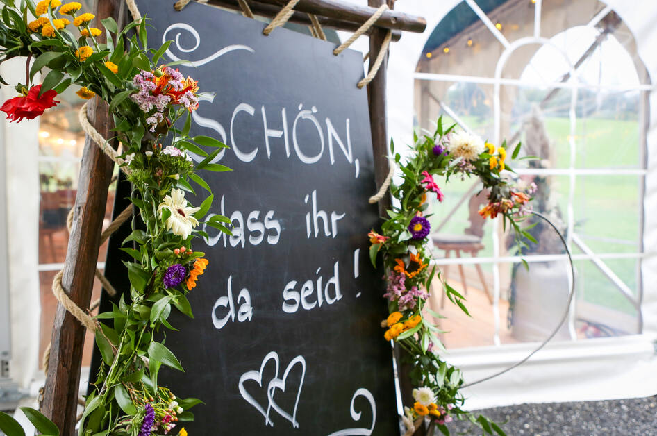 FestGenuss Buron Eventzelt